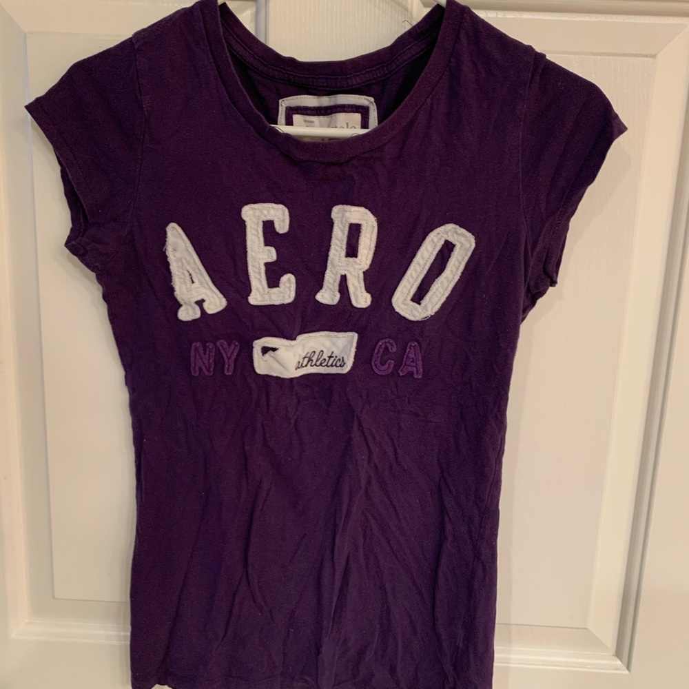 purple aero t-shirt 😉